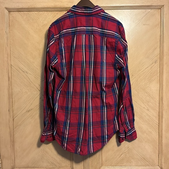 Tommy Hilfiger Mens Button Down Long Sleeve - S/M - Picture 2 of 4